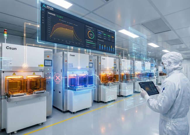 告別報廢心驚肉跳！安澤智能的半導體烤箱數位轉型全攻略：用數據守護每一片晶圓