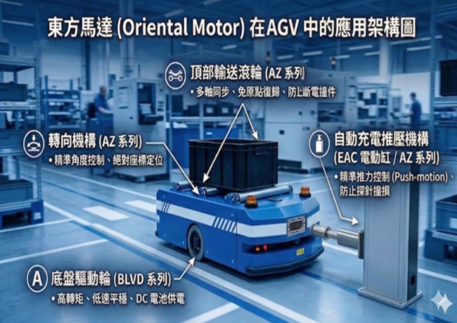 AGV 機構設計實戰：如何精準選用底盤驅動與頂升馬達？