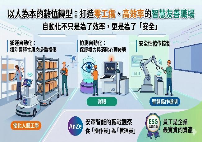 改善工作環境的隱形功臣：自動化搬運與檢測如何降低職業傷害？